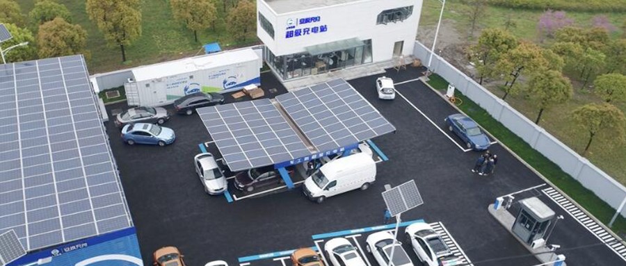 一图带你快速相识什么是光储一体充电站！！